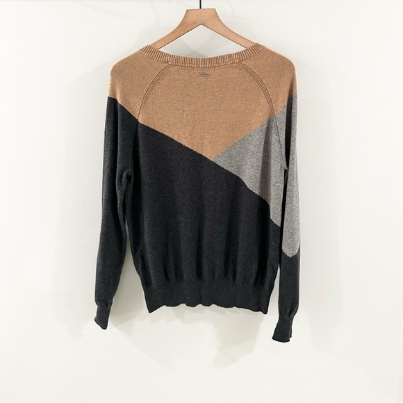 Prana Havaar Merino Wool Blend Earth Tone Sweater Size Medium - Picture 7 of 7